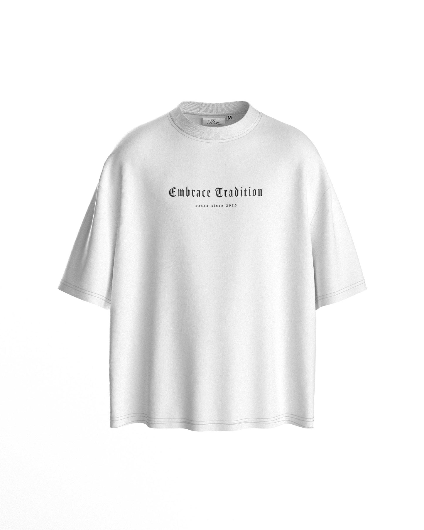 EMBRACE TRADITION OVERSIZE SHIRT