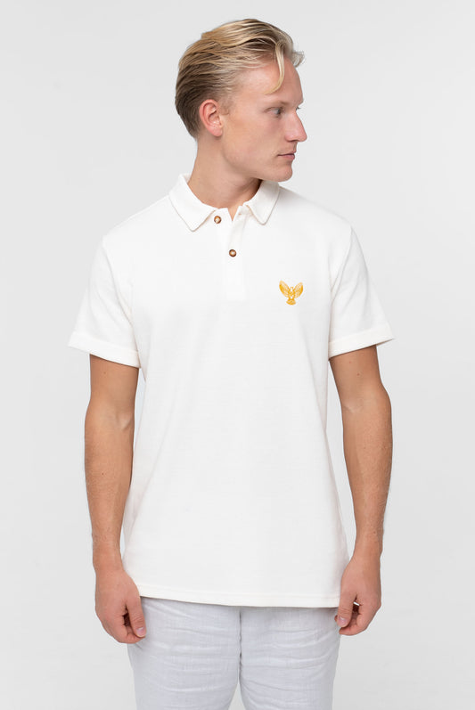 PEACE WAFFLE-POLO