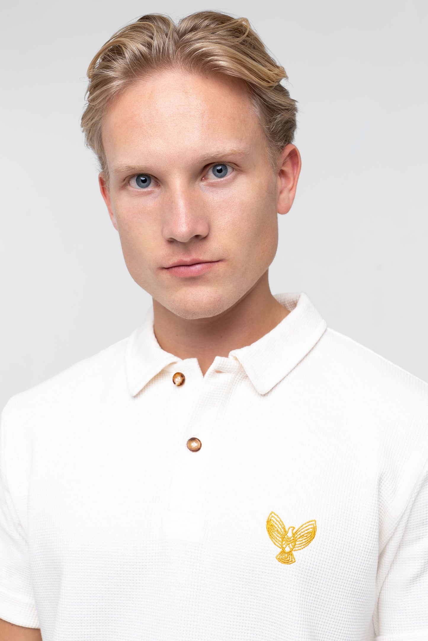 PEACE WAFFLE-POLO